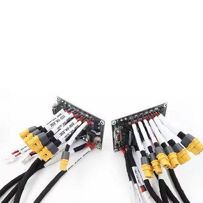 カスタマイズされたXT30 XT60 XT90 JST Tコネクタ2-6Sファットバッテリー充電器ボード配線ハーネス