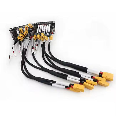Customized XT30 XT60 XT90 JST T connector 2-6S fat battery charger board wiring harness