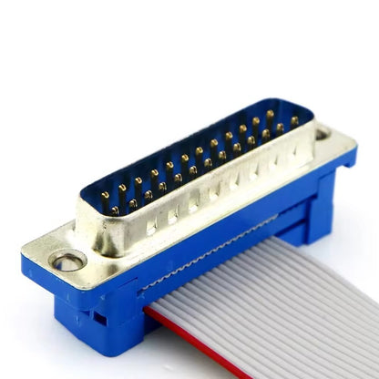 D-Sub 25pin Male Connectors Wire Harness Cable Assembly