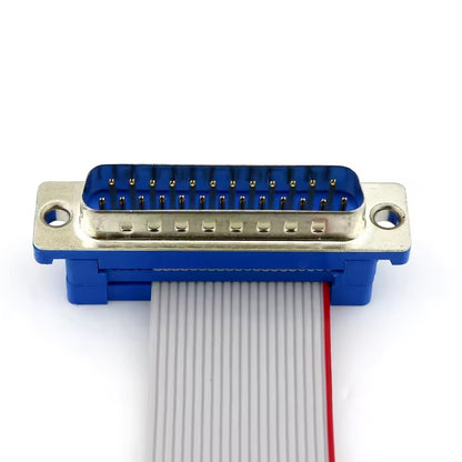 D-Sub 25pin Male Connectors Wire Harness Cable Assembly