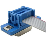 D-sub 9 Pin Db9 Male to Female Connector  2.54mm Idc Female 10 Pin Flat Ribbon Cable Assembly