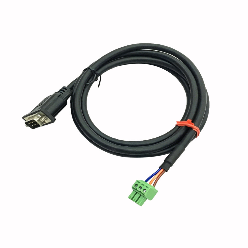 DB9 to 3-Pin Green Phoenix Terminal Block RS232 Serial Wire