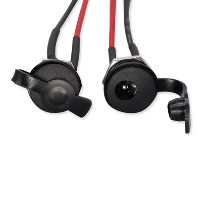 DC-022 High Current Female Socket 5521/5525 Power Charging Port DC Power Socket Waterproof Cable