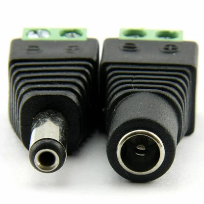 DC 12V Power Supply Plug Adapter Connector for LED Strip Light