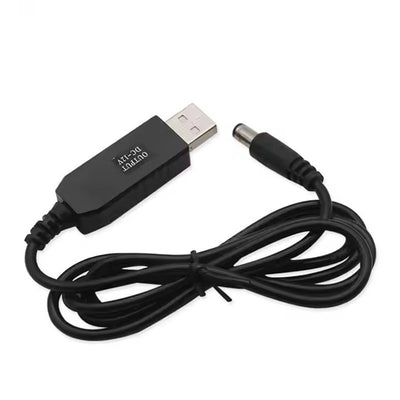 Блок питания DC 5521, зарядное устройство, USB-кабель 5 В — 12 В. 
