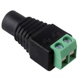DC Power To RCA Male Female Adapter Connector For CCTV Cameras connector