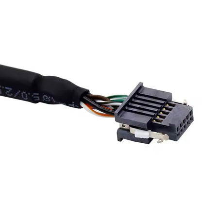 DF13 8-pin 1.25mm Pitch to ISDF-05-D-M Connector HSG 10POS 1.27MM Cable Assembly