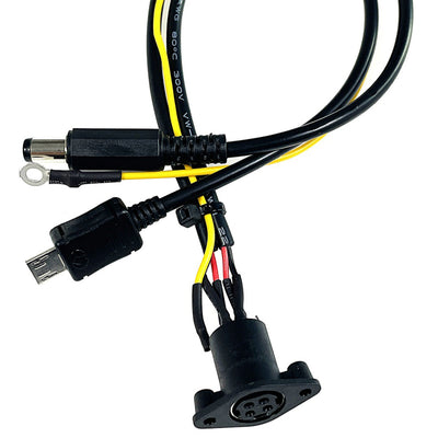 DIN 4Pin Female Connector Cable POS Machine Power Supply Socket