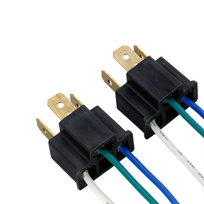 DJ7033-7.8-11/21 3 Pole Automotive Male Female Socket H4 Bulb Adapter Wiring Harness