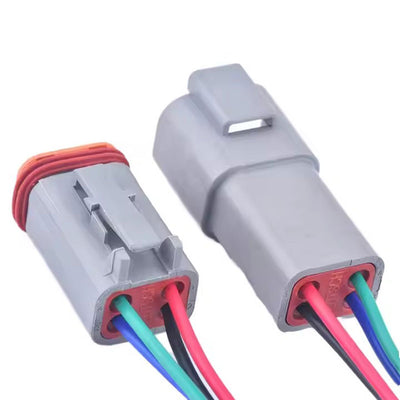 Deutsch 4-pin male DT04-4P 4p female DT06-4S automotive waterproof connector wiring harness