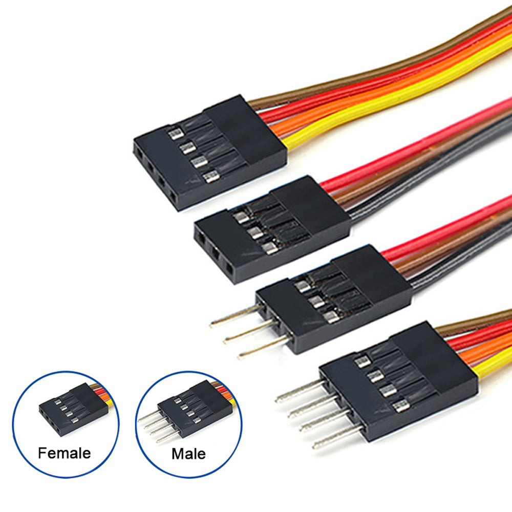 Dupont 2.54mm Terminal Wire Male and Female Docking Connection Harness Servo Bonded Cable