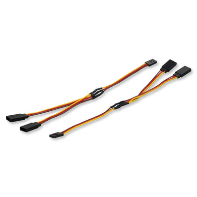 Dupont 3P Terminal Wire 1 male to 2 Female Bonded Cable JR Servo Aricraft Extension Cable