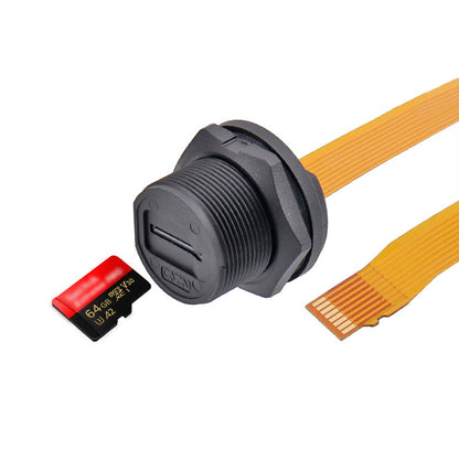 E13T-FSD-PWF/MSD-NRA-0.2FPC TF Interface Card to FPC Flexible Flat Extension Cable Speed Threaded Connector