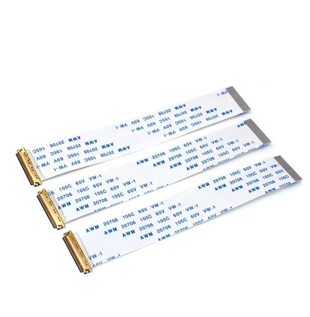 EDP Connector LCD cable I-PEX 0.5MM spacing 30P 40P single head double head buckle