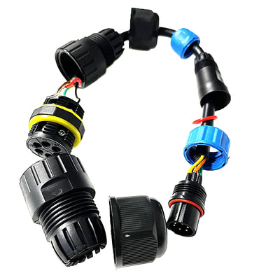 EW-M20 Male to Female Waterproof Connector Cable SP20-7P Aviation Plug Wire Harness