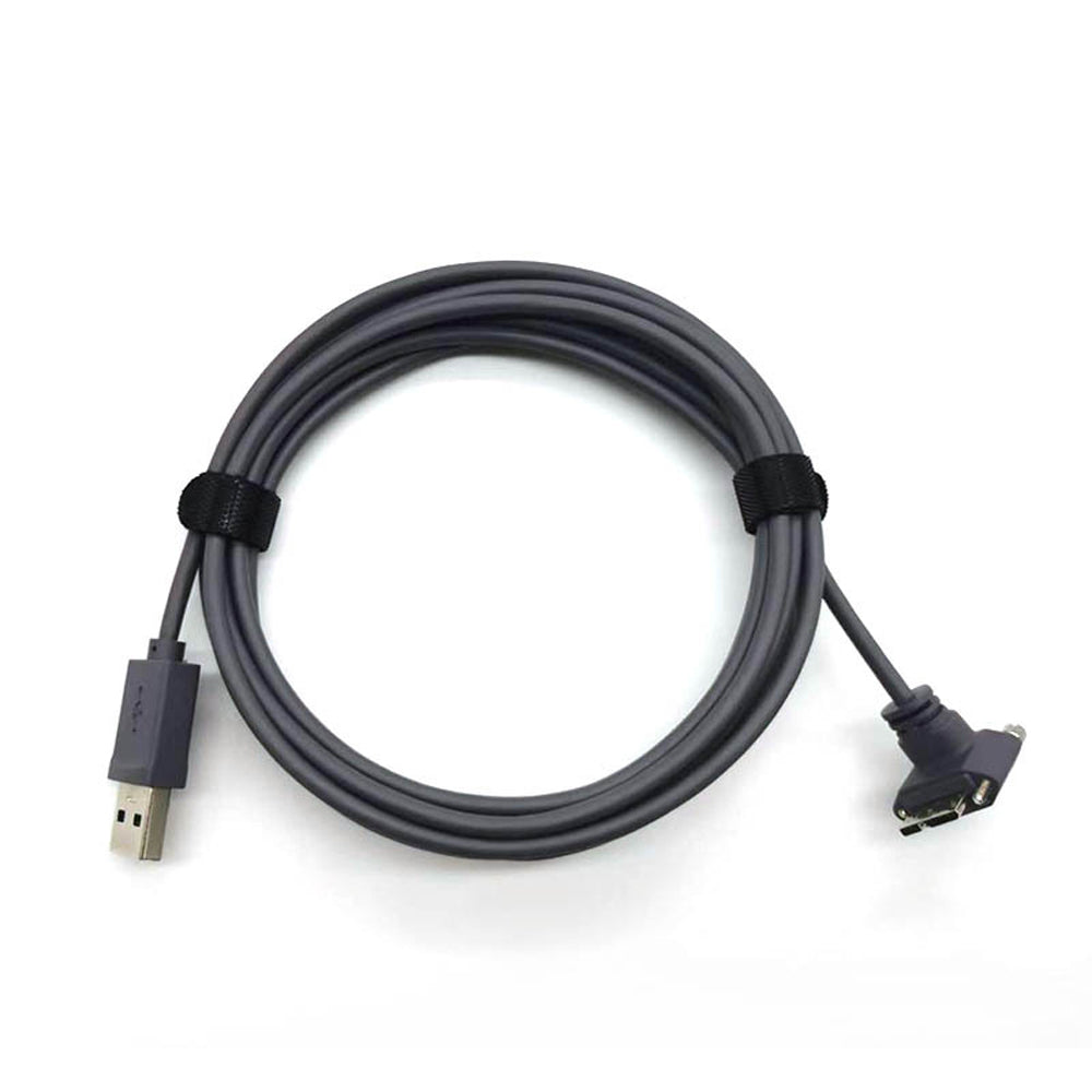 Elbow Micro USB to USB PVC High-flexible Cable Intelligent Robot Data Wire Harness Customization