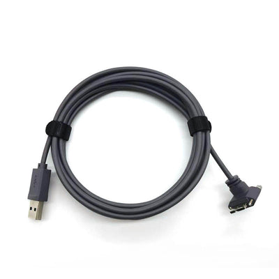 Elbow Micro USB to USB PVC High-flexible Cable Intelligent Robot Data Wire Harness Customization