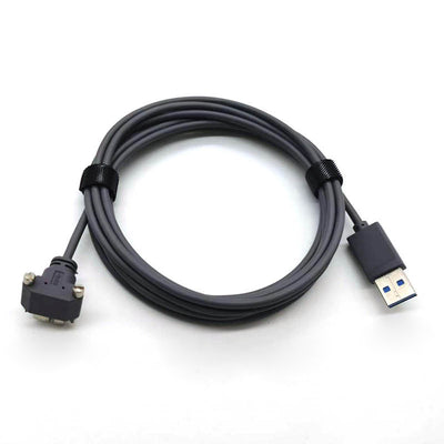 Elbow Micro USB to USB PVC High-flexible Cable Intelligent Robot Data Wire Harness Customization