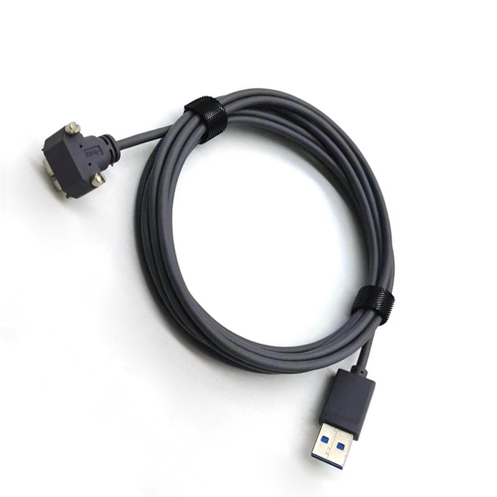 Elbow Micro USB to USB PVC High-flexible Cable Intelligent Robot Data Wire Harness Customization