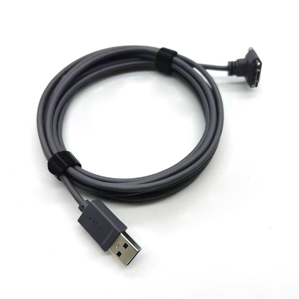 Elbow Micro USB to USB PVC High-flexible Cable Intelligent Robot Data Wire Harness Customization
