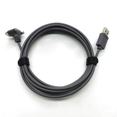 Elbow Micro USB to USB PVC High-flexible Cable Intelligent Robot Data Wire Harness Customization