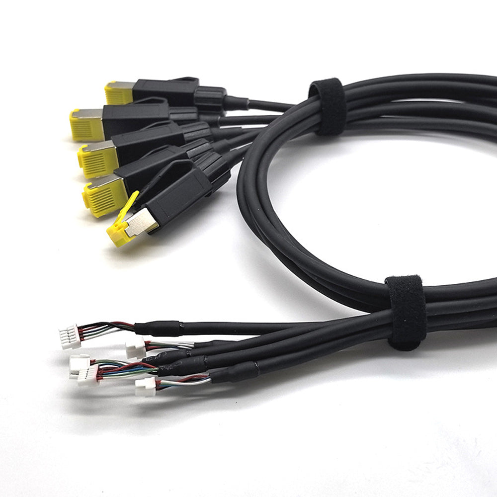 EtherCAT Signal Data Wirng Harness Industrial Robot Arm Flexibility Cable