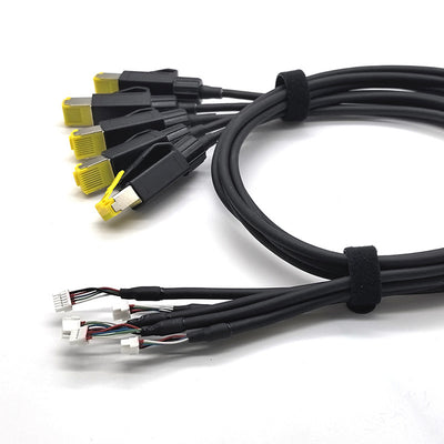 EtherCAT Signal Data Wirng Harness Industrial Robot Arm Flexibility Cable