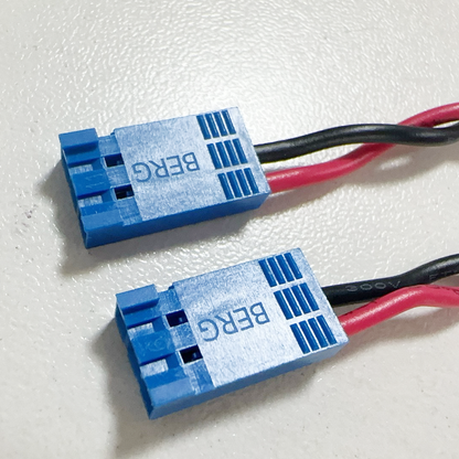 Amphenol ICC FCI 65240-003LF Blue DUBOX™ MezzSelect™ Basics+ BEGR 2.54mm Pitch Wiring Harness