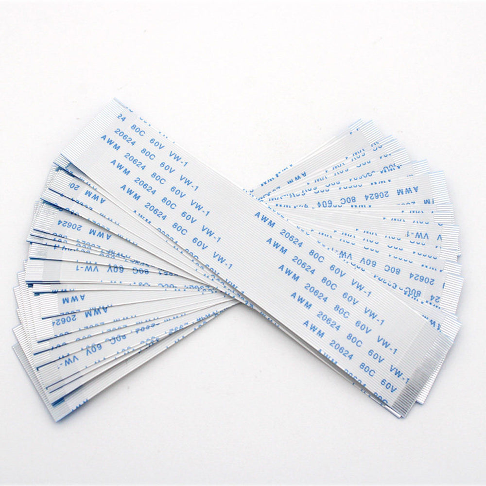 FFC Flexible Flat Cable Ribbon 20624 40P-80P 0.5mm FPC Cable for Printer Power Wire