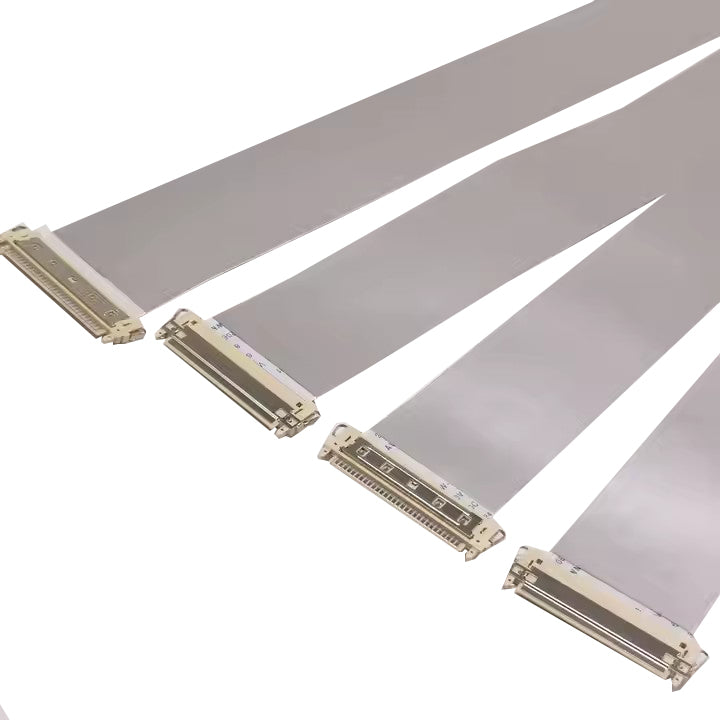 FI-XB30SSL-HF15 1.0mm 30-pin LCD FFC FPC cable with foil shield