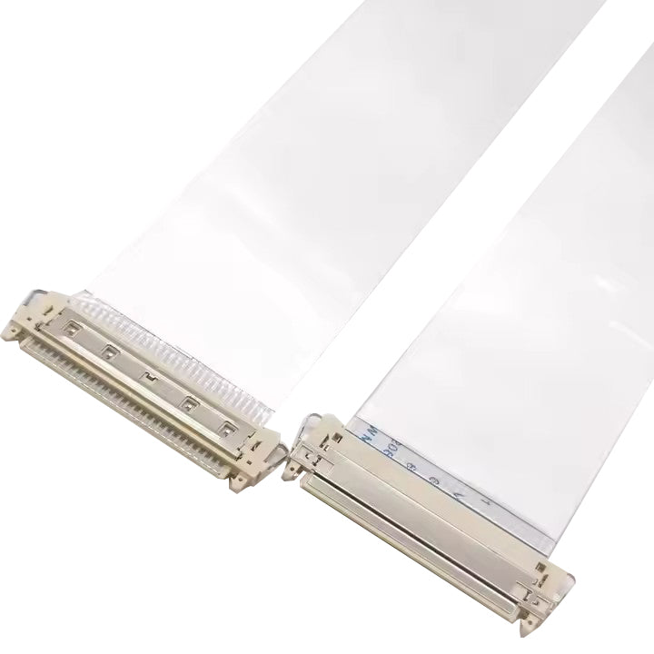 FI-XB30SSL-HF15 1.0mm 30-pin LCD FFC FPC cable with foil shield