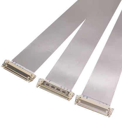 FI-XB30SSL-HF15 1.0mm 30-pin LCD FFC FPC cable with foil shield