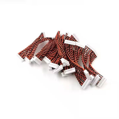 Factory custom 2-8 pin dual-row connector stranded wire harness