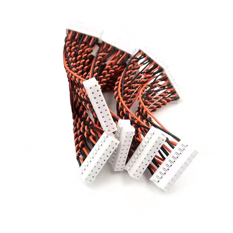 Factory custom 2-8 pin dual-row connector stranded wire harness