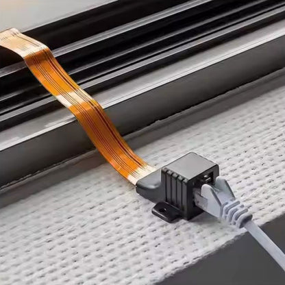 Flexible flat network cable FPC RJ45 ultra-thin Cat5 ribbon Ethernet cable