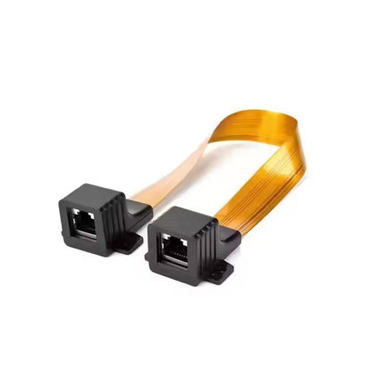 Flexible flat network cable FPC RJ45 ultra-thin Cat5 ribbon Ethernet cable