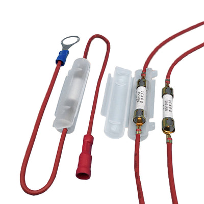 Flip-top fuse tube connection wire ear clip terminal wire fuse box wiring harness