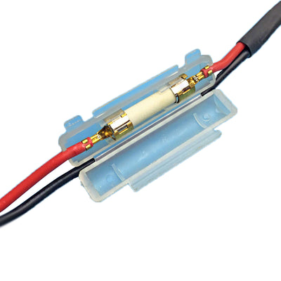 Flip-top fuse tube connection wire ear clip terminal wire fuse box wiring harness