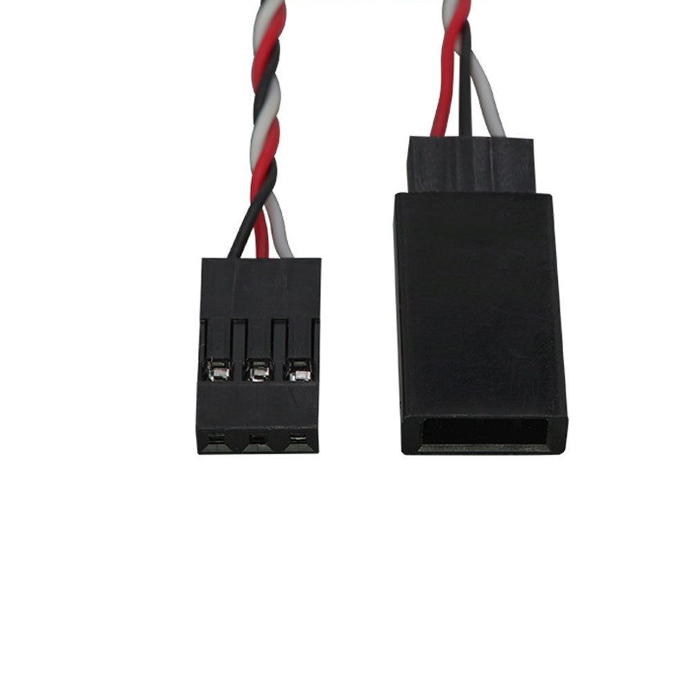 GH1.25 to Dupont 2.54mm 3P Silicone Twisted Cable for Drone LED Servo