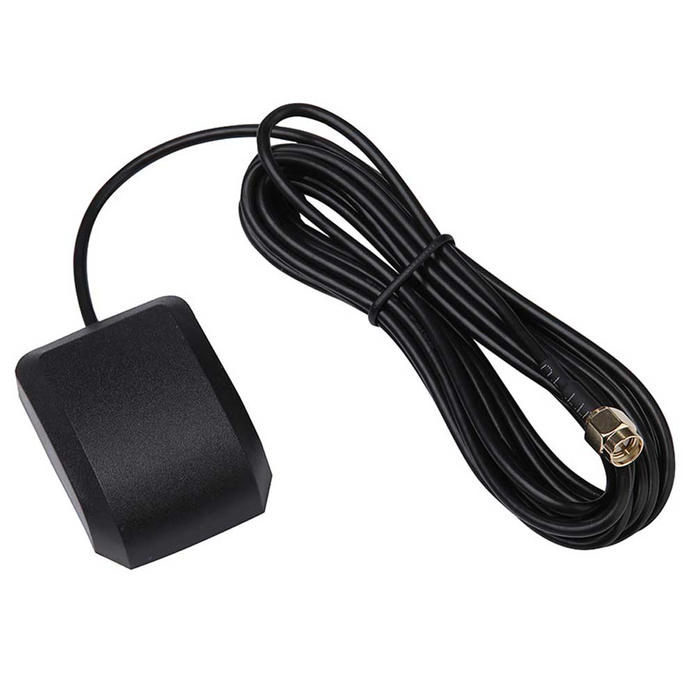 GPS + Beidou Dual Band Active Antenna SMA Male 28dB Gain with 3M Cable for Car Navigation