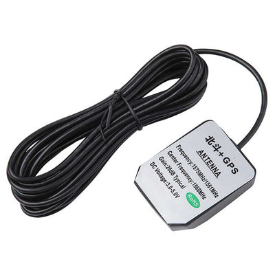 GPS + Beidou Dual Band Active Antenna SMA Male 28dB Gain with 3M Cable for Car Navigation