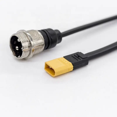 Кабель питания и зарядки GX16 M16 с 3-контактным штекером (папа) и разъемом XT30 (папа). 