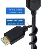 HDMI cable harness OD3.2mm ultra-thin soft coaxial cable camera HD transmission cable harness