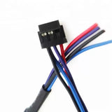 HRS DF11-6DS-2C 6-Pin 2.0mm Pitch 2464 24AWG Crimp Terminal Wire Harness