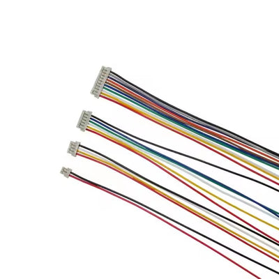 DF13 series 1.25mm pitch connector 2-9 pin cable assembly Hirose DF13-3S-1.25C battery harness