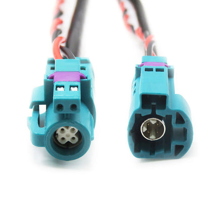 HSD connection cable male and female elbow adapter cable high definition automotive wiring harness