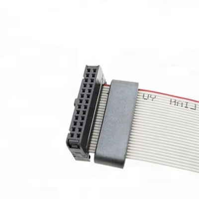 ヒロセ DF11 26ピン 2.0mmピッチ - AMP FCI 26ピン 2.54mmピッチ リボンフラットケーブル