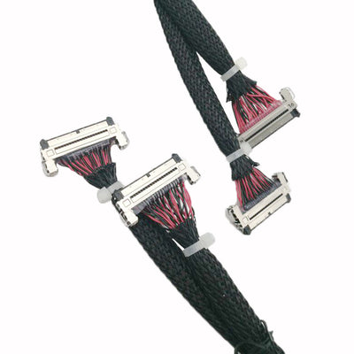 FX15S Series 41Pin LVDS Cable 0.5mm Pitch Twisted Pair Signal Harness