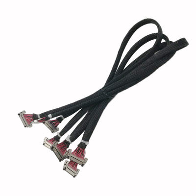 FX15S Series 41Pin LVDS Cable 0.5mm Pitch Twisted Pair Signal Harness