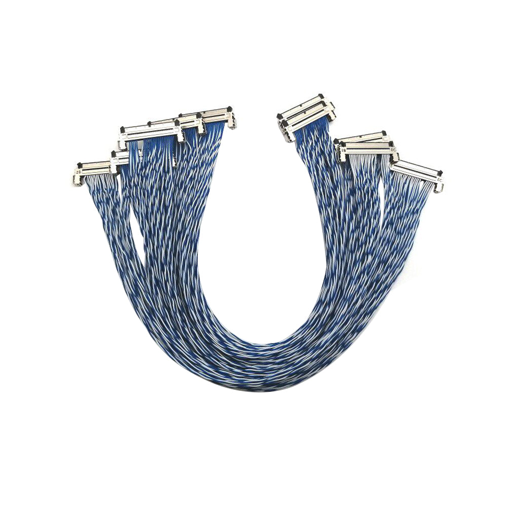 FX15S 51Pin Connector Blue-White Twisted Pair Display Cable
